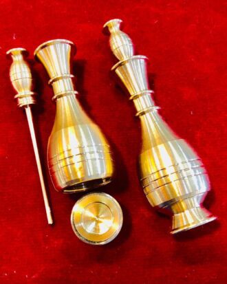 Persian Kohl Holder (Makhala) with detachable bottom for easy filling and built in applicator stick