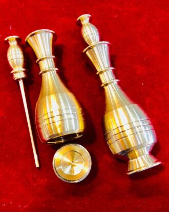 Persian Kohl Holder (Makhala) with detachable bottom for easy filling and built in applicator stick